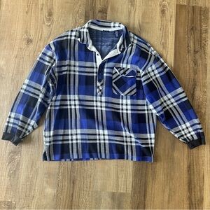 GAP | Flannel Sweatshirt with collar | Size‎ M